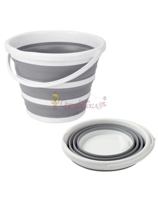 Pratik Katlanabilir Su Kovası 12,8 Lt