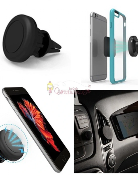 Pratik Kolay Manyetik Araç İçi Telefon Navigasyon Tutucu Aparat