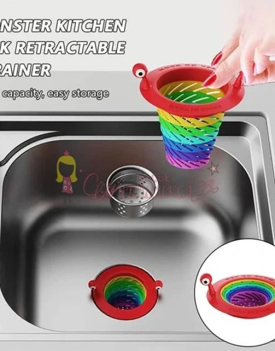 Renkli 6 Kademeli Lavabo Banyo Küvet Süzgeci Saç Toplayıcı