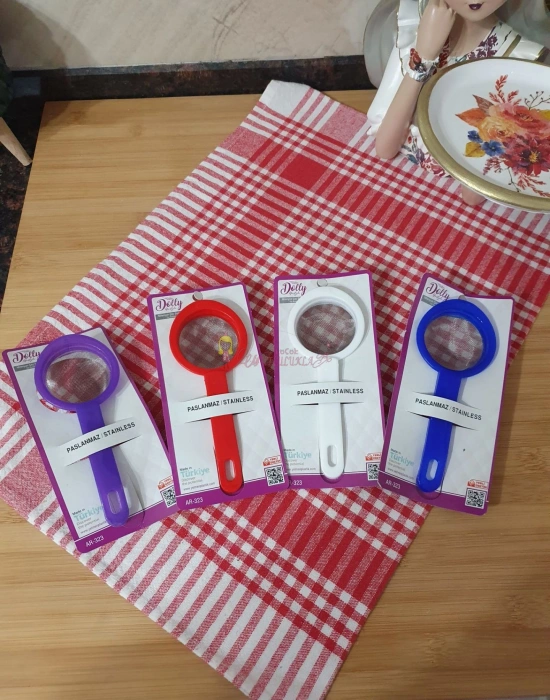 RENKLİ ÇAY SÜZGECİ