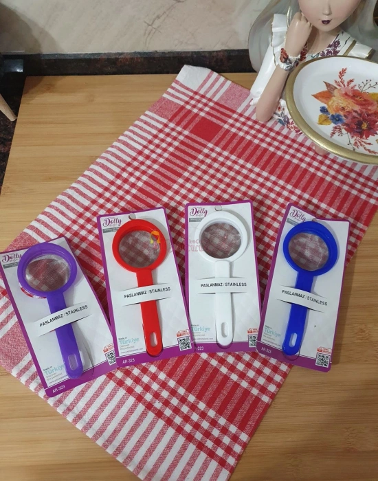 RENKLİ ÇAY SÜZGECİ