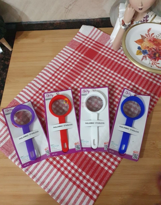 RENKLİ ÇAY SÜZGECİ