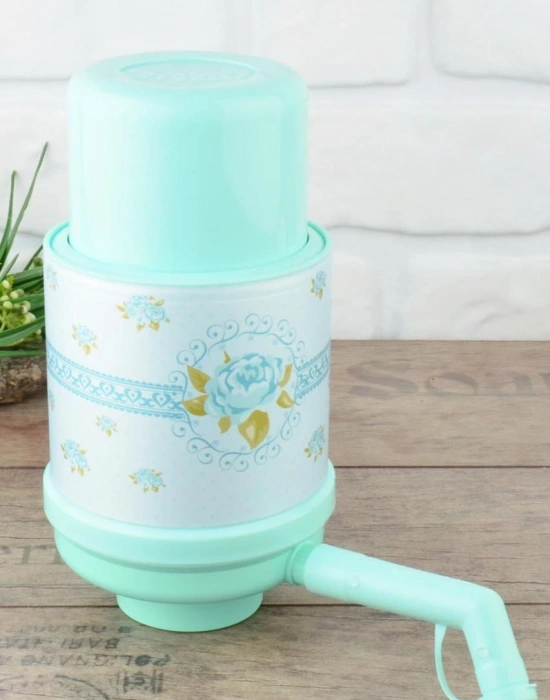 RENKLİ DESENLİ DAMACANA POMPASI