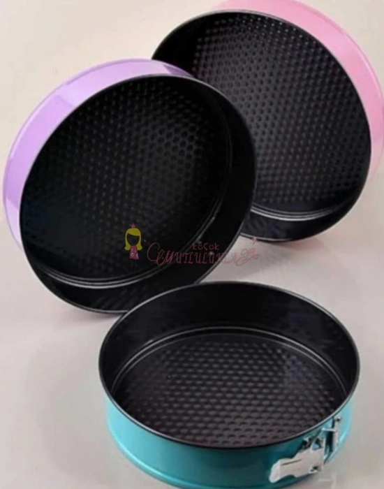 RENKLI KELEPÇELI KEK KALIPLARI