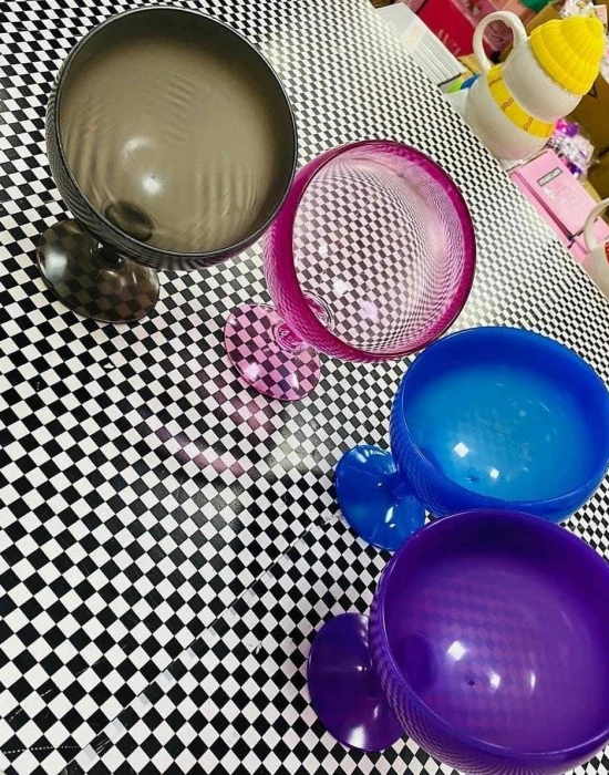 RENKLİ MİKA MİGNON KASE 3LÜ