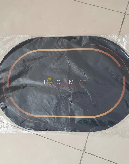 Renkli yüksek su emen lüks banyo paspası