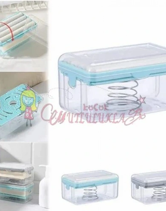 Sabunluk tutucu çok fonksiyonlu sabun kutusu