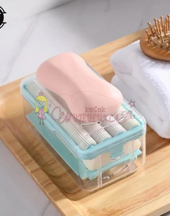 Sabunluk tutucu çok fonksiyonlu sabun kutusu