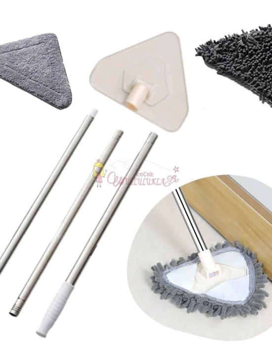 Saplı  Üçgen Mop