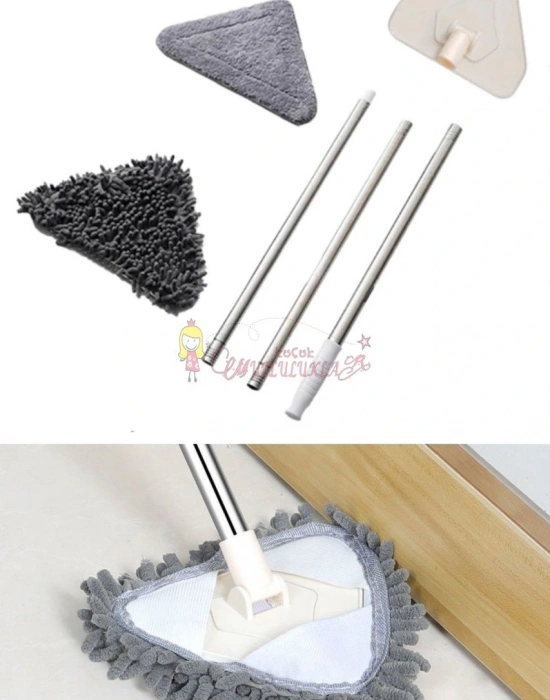 Saplı  Üçgen Mop