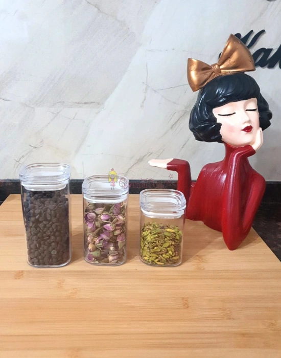 Şefaf Kare Baharat Takımı 3lü