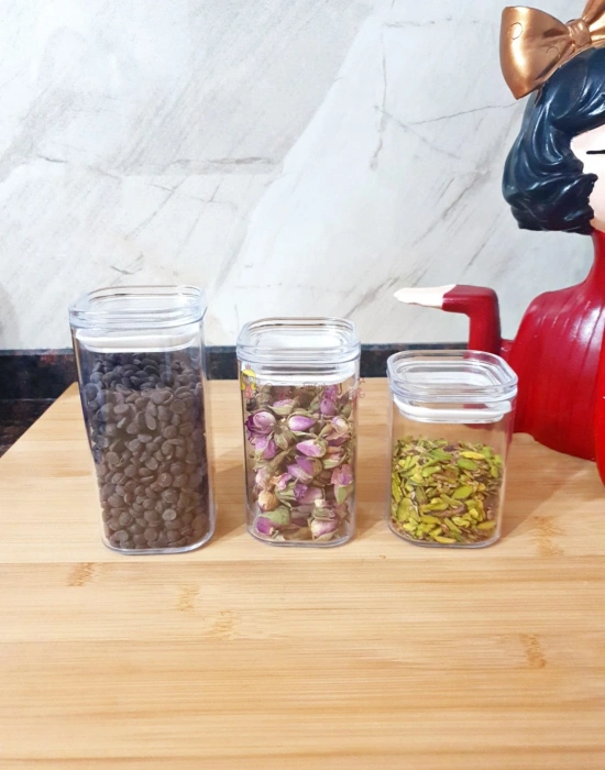 Şefaf Kare Baharat Takımı 3lü