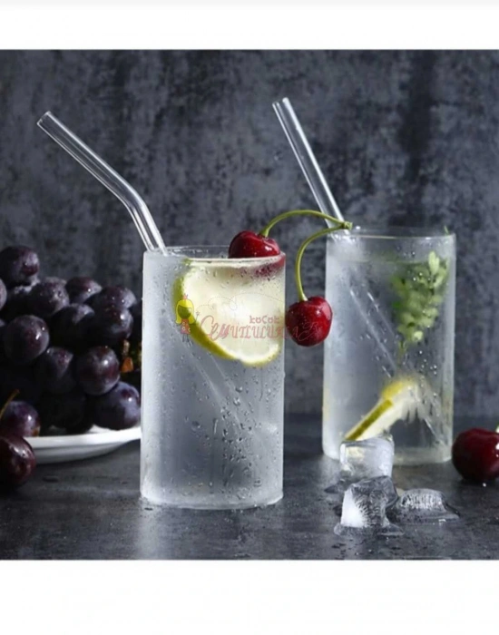 Şeffaf 6lı Cam Eğimli Pipet