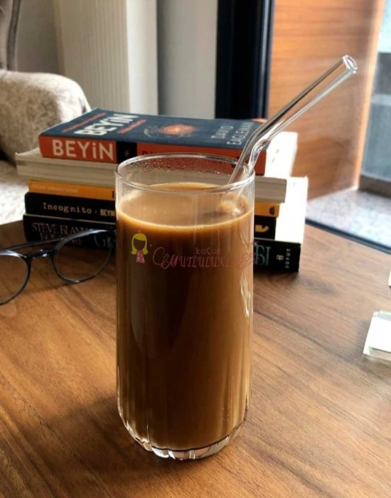 Şeffaf 6lı Cam Eğimli Pipet