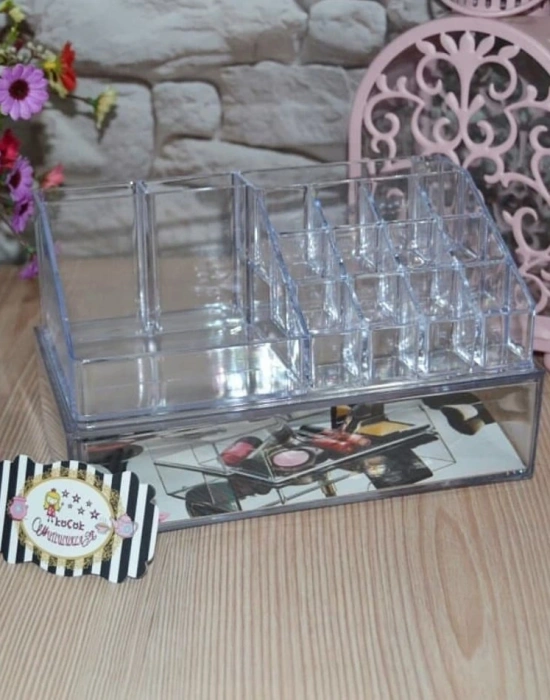 ŞEFFAF ÇEKMECELİ ORGANİZER SET