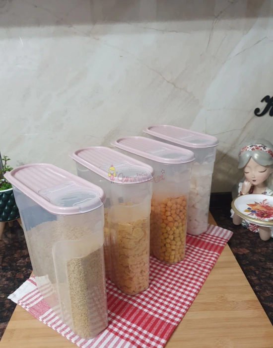 ŞEFFAF ERZAK KABI 8Lİ SET