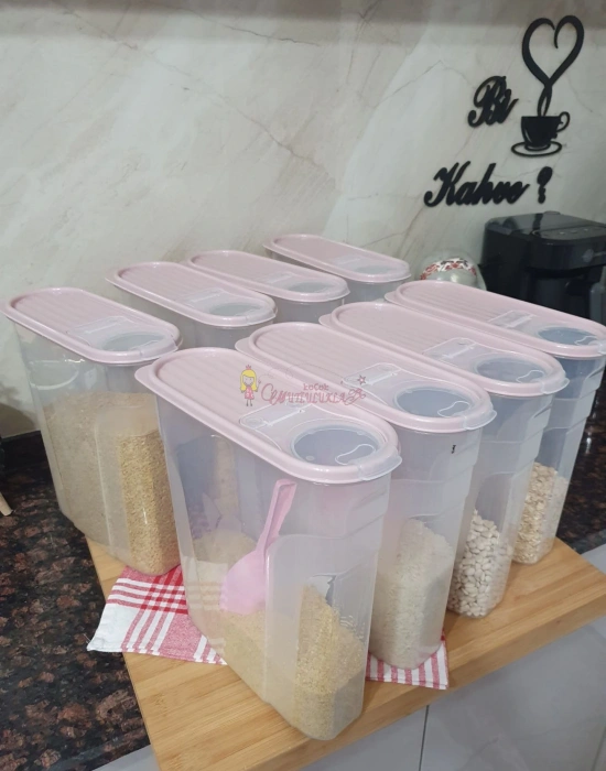 ŞEFFAF ERZAK KABI 8Lİ SET