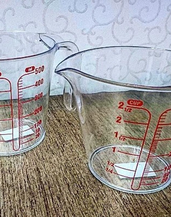 ŞEFFAF ÖLÇÜ KABI