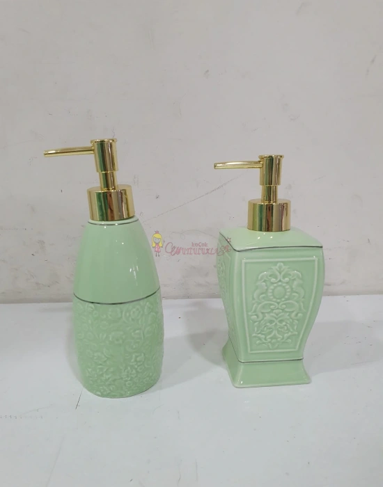 Seramik vintage sıvı sabunluk