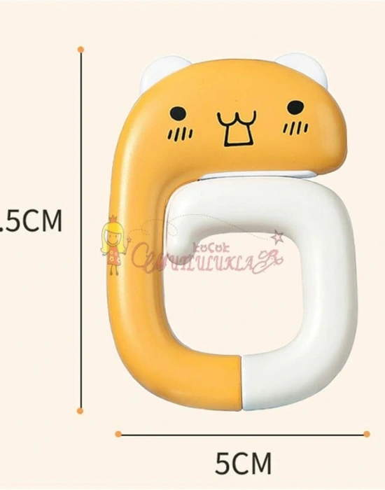 SEVİMLİ HAYVAN FİGÜRLÜ KATLANABİLİR KANCA ASKI