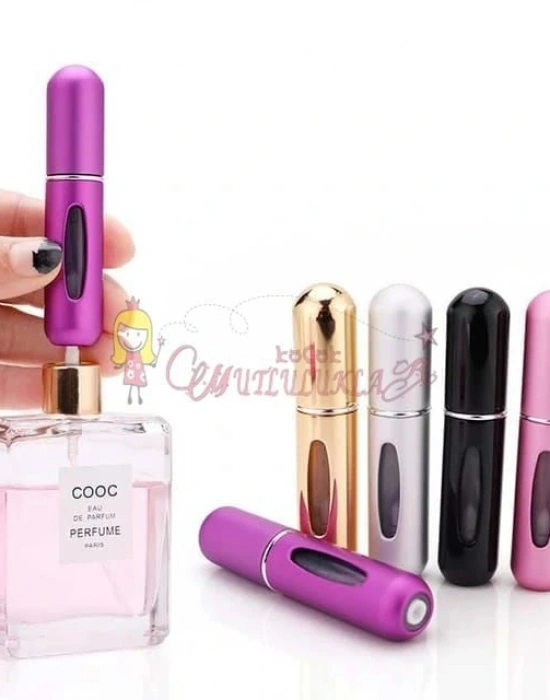 Seyahat Boy Çantada Taşınabilir Parfüm Şişesi Çanta Ve Cepte Taşınabilir Koku Parfüm Kabı Sprey Şişe