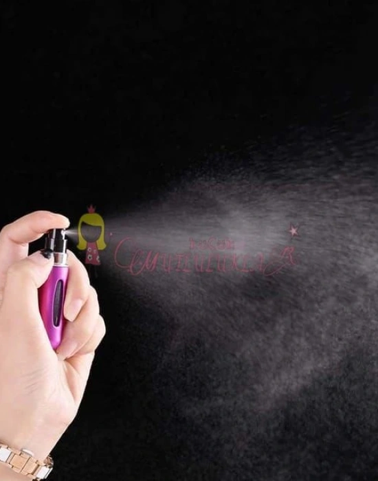 Seyahat Boy Çantada Taşınabilir Parfüm Şişesi Çanta Ve Cepte Taşınabilir Koku Parfüm Kabı Sprey Şişe