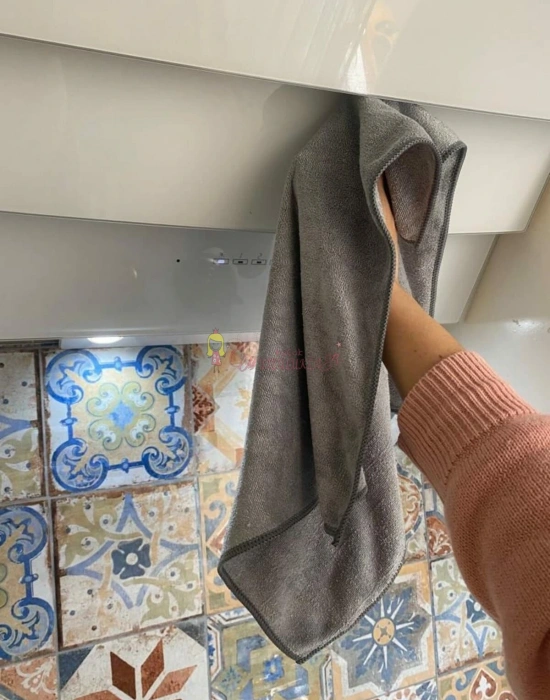 Sihirli Ankastre Ocak Davlumbaz Ve Yağ Temizlik Bezi