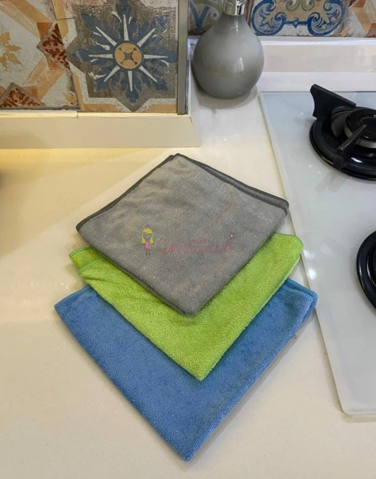 Sihirli Ankastre Ocak Davlumbaz Ve Yağ Temizlik Bezi