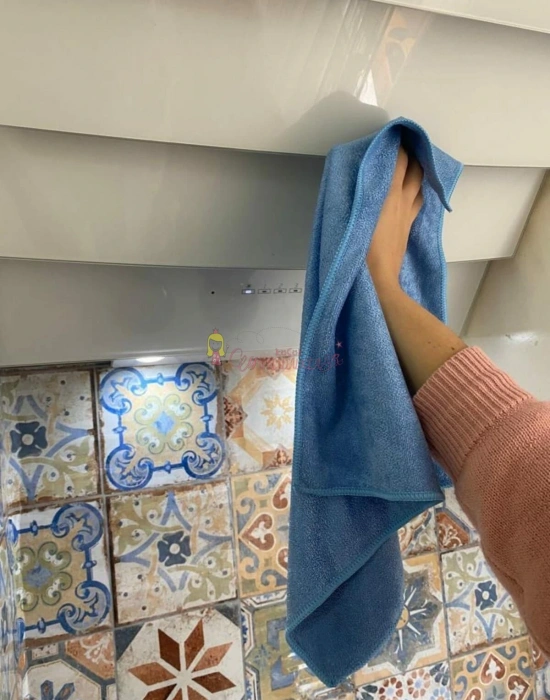 Sihirli Ankastre Ocak Davlumbaz Ve Yağ Temizlik Bezi