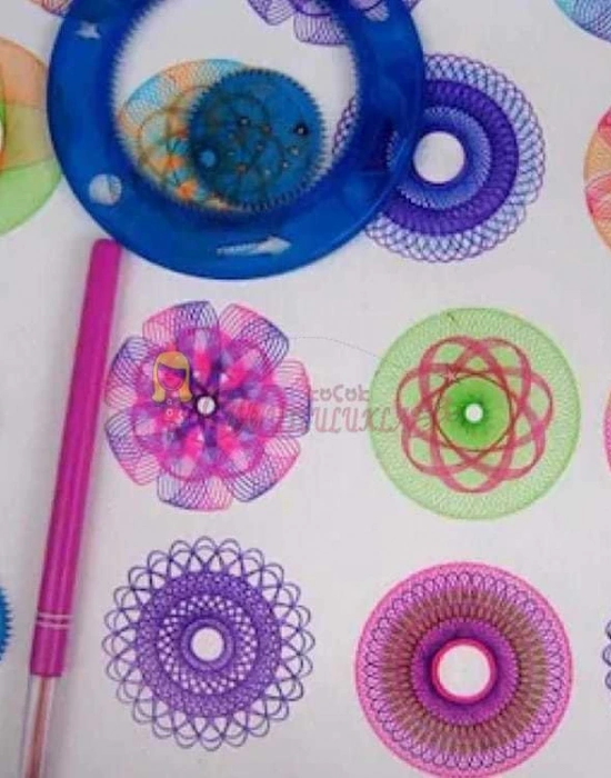 Sihirli Daireler ve Renkli Kalemler Set