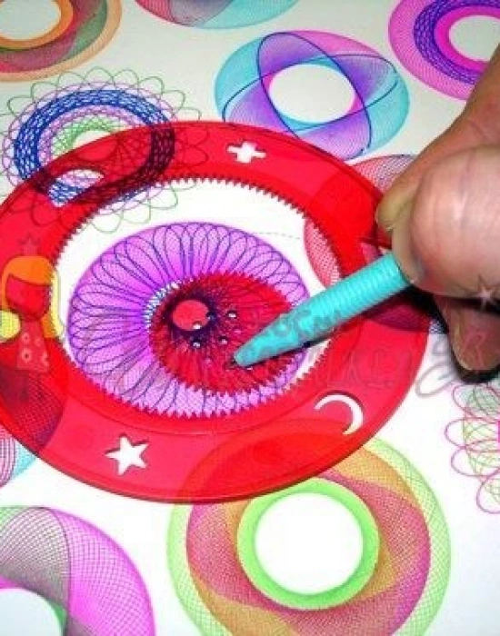 Sihirli Daireler ve Renkli Kalemler Set