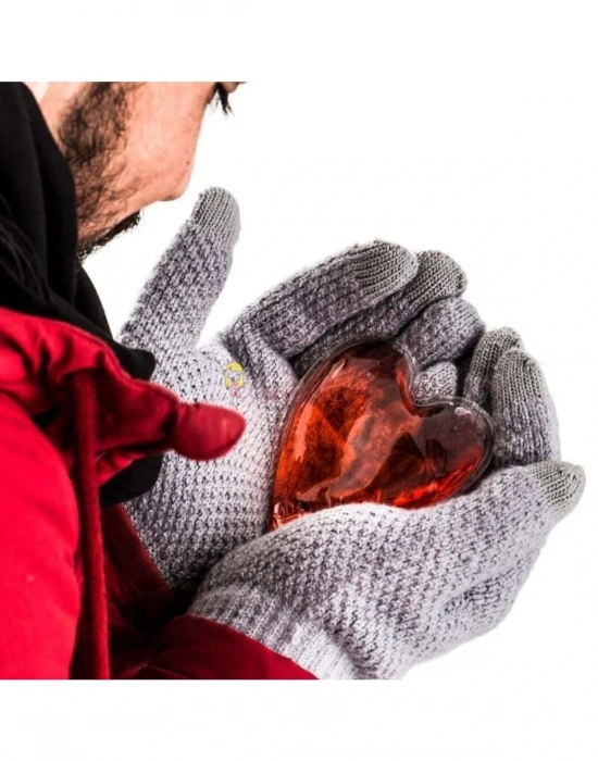 Sihirli Isıtıcı Jel Cep Soba Isıtıcı Kalp Şekilli El Cep Isıtma