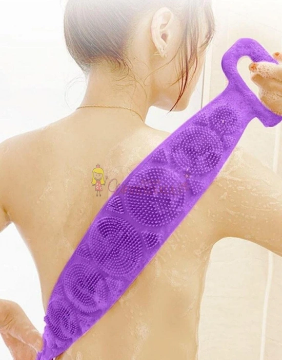 Silikon Çift Taraflı Banyo Hamam Lifi