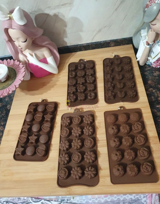 Silikon çikolata kalıbı