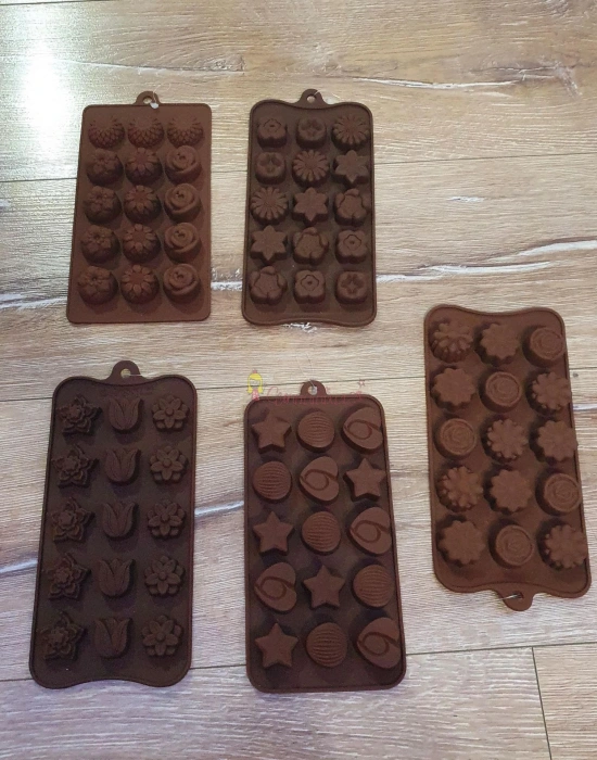 Silikon çikolata kalıbı