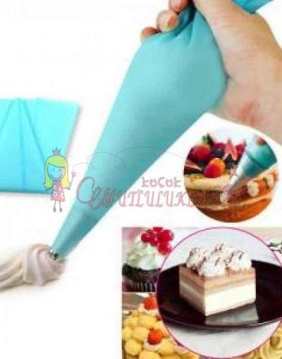 Silikon Krema Torbası 30 cm