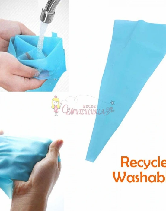 Silikon Krema Torbası 30 cm