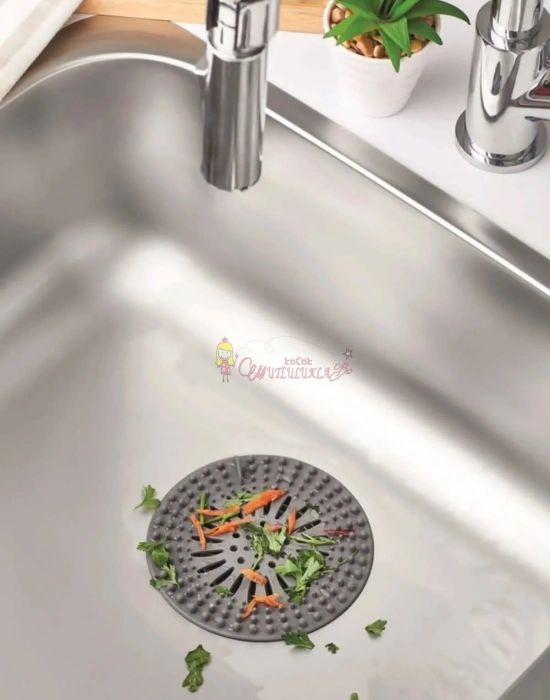 Silikon Lavabo Drenaj Süzgeci