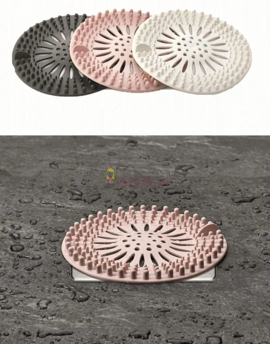 Silikon Lavabo Drenaj Süzgeci