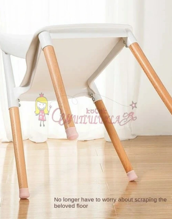 Silikon Masa ve Sandalye Ayağı İçin Kaydırmaz Çizdirmez Mobilya Çorabı 8 Adet