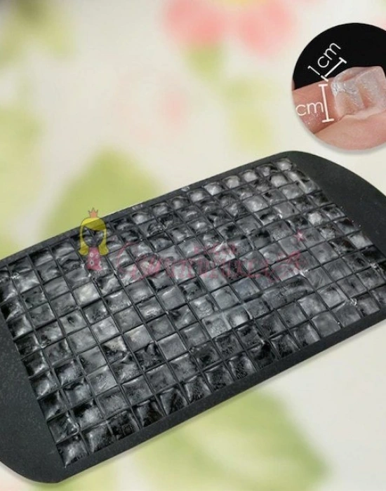 Silikon Minik Küp Şekilli Buz Kalıbı