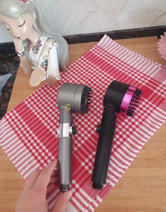 Silikon Uçlu Turbo Filtreli Kademeli Duş Başlık