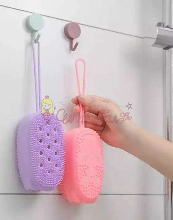 Silikon vücut  fırça duş peeling