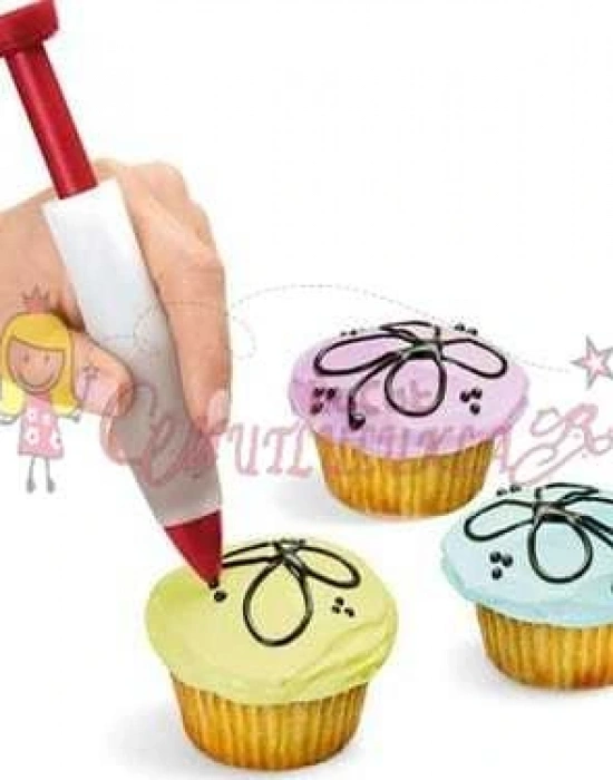Silikon Yazı Popkek Dekor Kalemi
