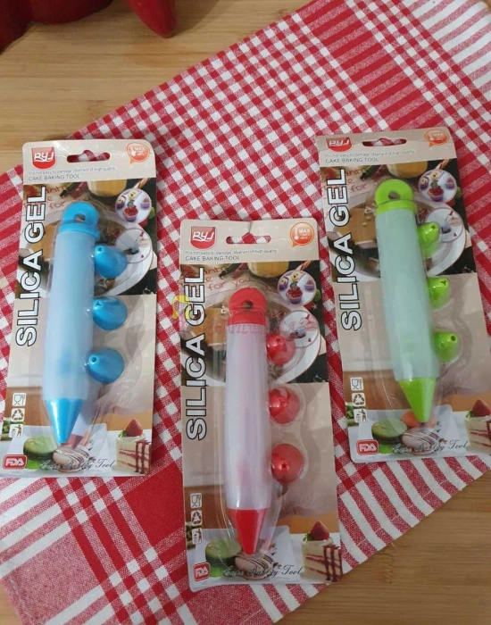 Silikon Yazı Popkek Dekor Kalemi