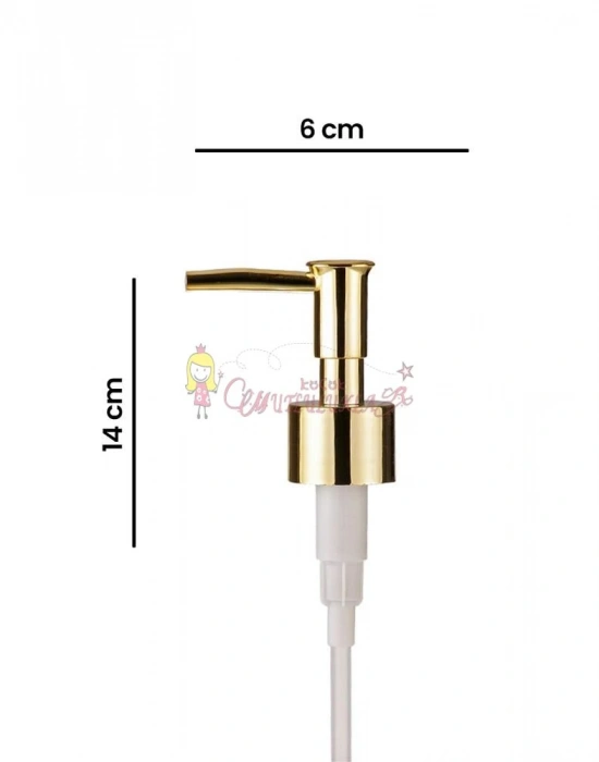 Sıvı Sabunluk Pompası Parlak - Gold