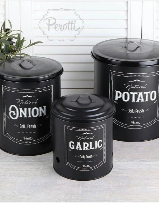 SİYAH PATATES / SOĞAN / SARIMSAK KOVASI