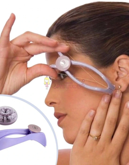 Slique Pratik İple Kaş Bıyık Tüy Alma Epilasyon Aleti Makinesi