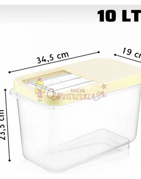 Soft Chef Multi Box 10 Lt Saklama Kabı Krem /Antrasit