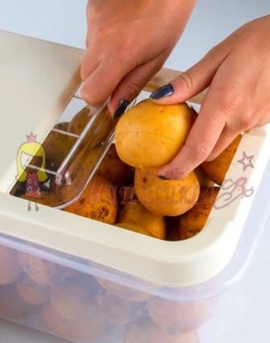 Soft Chef Multi Box 5+7,5+10 Lt 3lü Saklama Kabı Krem /Antrasit